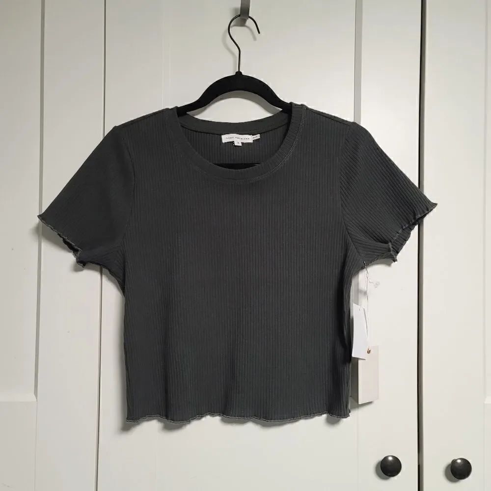 Good american rib knit baby tee - Picture 5 of 9